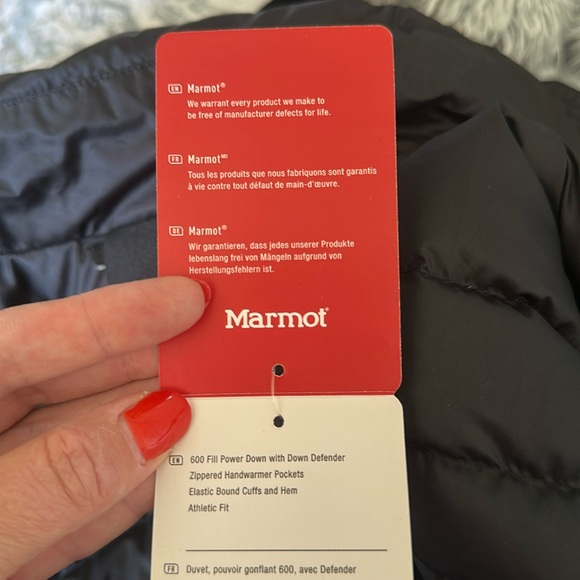 Marmot Charcoal Quilted Jacket (Puffer) - NWT - Small - Picture 9 of 17